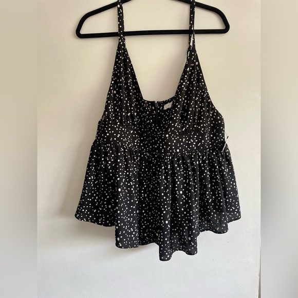 Leith Black Micro Dot Tank - Picture 3 of 11